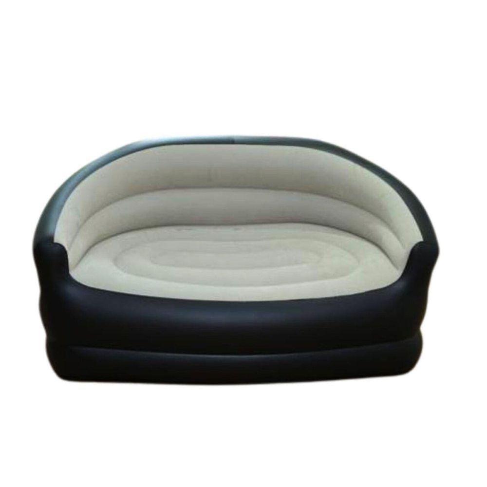 Mini Sofá 2 Lugares Inflável Portátil Macio E Prático - 1