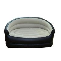 Mini Sofá 2 Lugares Inflável Portátil Macio E Prático - 1