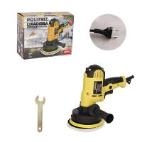 Lixadeira Politriz Automotiva Polidor Profissional 600w Multifuncional 127v - 3