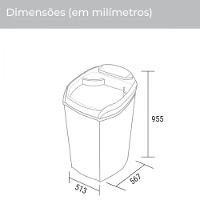 Lavadora De Roupas Suggar Lavamax LX10 10kg Automática Preto 110V - 6