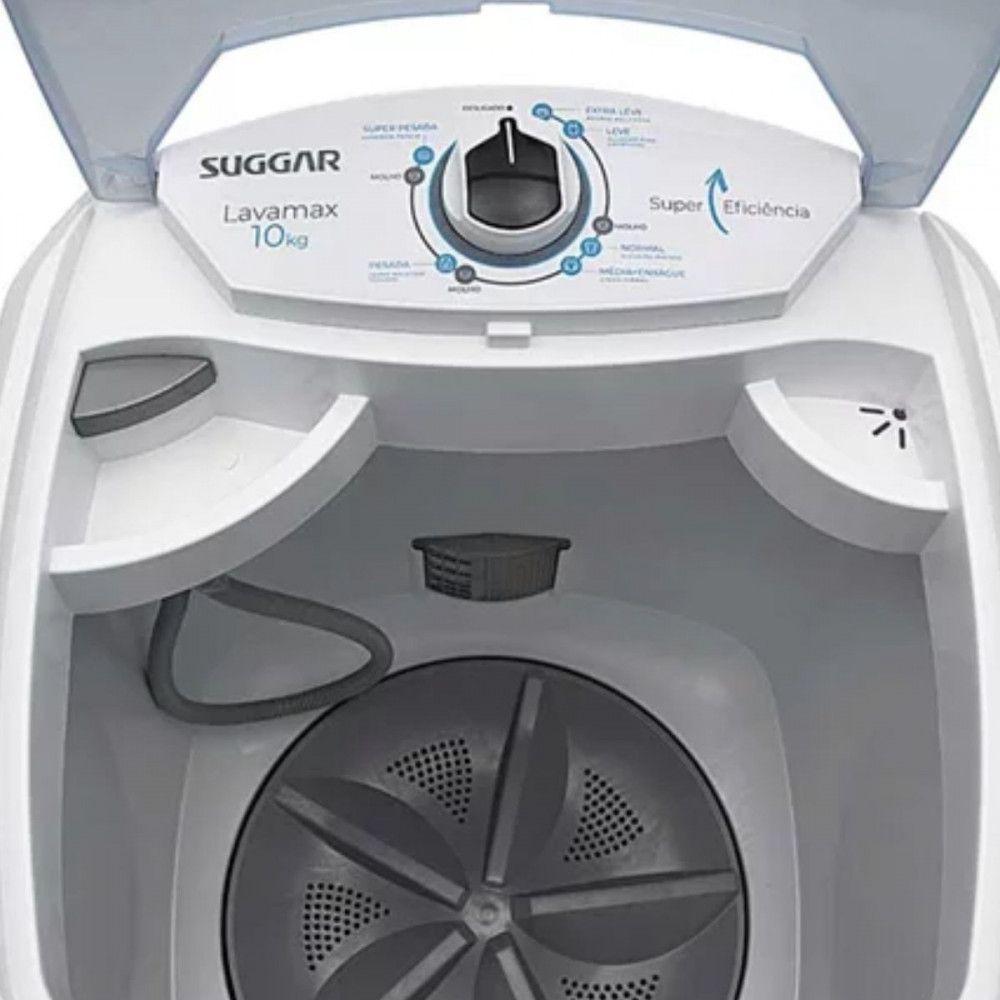 Lavadora De Roupas Suggar Lavamax LX10 10kg Automática Branco 110V - 5