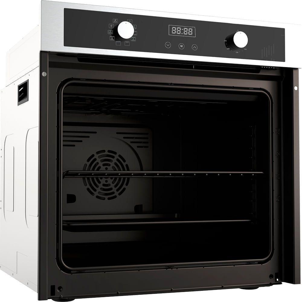 Kit Inox Cooktop a Gás 5 Bocas e Forno de Embutir 74L - 220V - 4