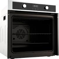 Kit Inox Cooktop a Gás 5 Bocas e Forno de Embutir 74L - 220V