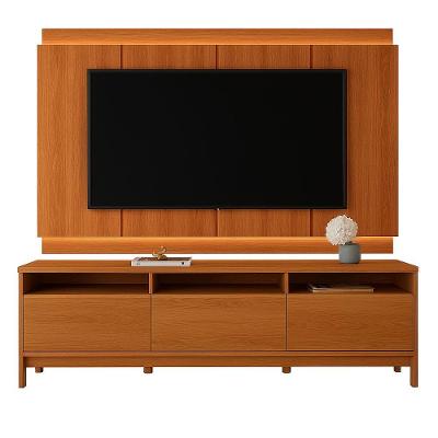 Rack Bancada Com Painel Para Tv De Até 75 Em Mdf Line Jequitiba