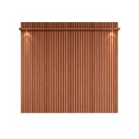 Rack Bancada Com Painel Para Tv De Até 75 Com Led Bel Jequitibá Ripado 3d-off White - 2