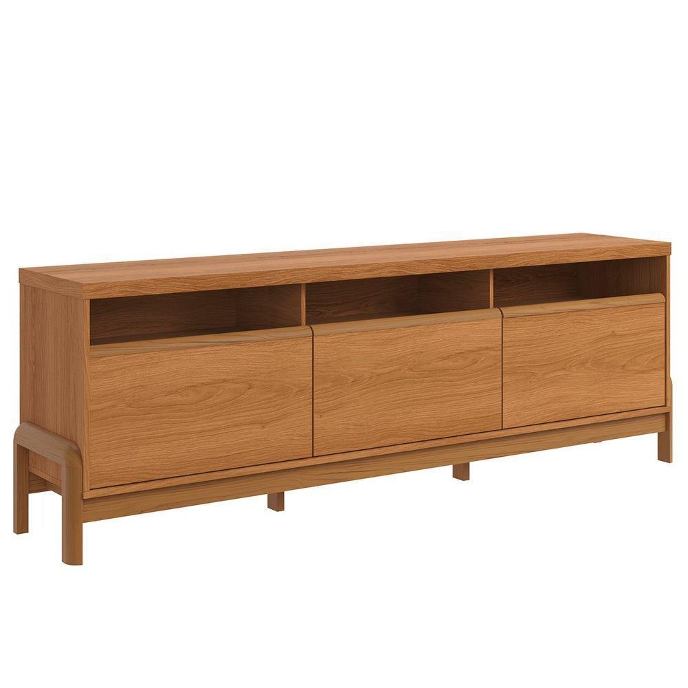 Rack Bancada Com Painel Para Tv De Até 75 100% Mdf Joana Jequitiba - 3