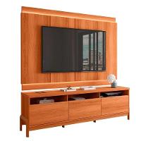 Rack Bancada Com Painel Para Tv De Até 75 100% Mdf Joana Jequitiba - 1