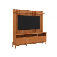 Rack Bancada Com Painel Para Tv De Até 70 Em Mdf França Jequitiba - 1