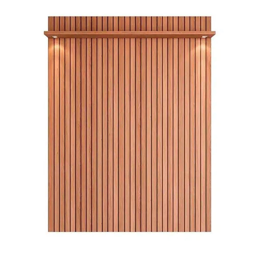 Rack Bancada 1 Porta 2 Gavetas E Painel Para Tv De Até 55 Rivire 1.3 Jequitibá Ripado 3d-off White - 2