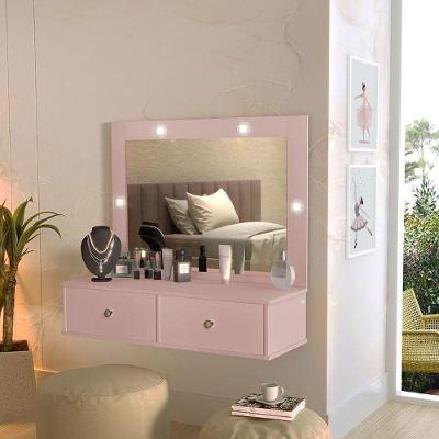 Penteadeira Suspensa Isis Ambiente Rose - Luapa Móveis