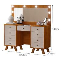 Penteadeira Camarim Mila Freijó Mani - Luapa Móveis - 2