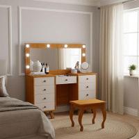 Penteadeira Camarim Mila Freijó Mani - Luapa Móveis - 4