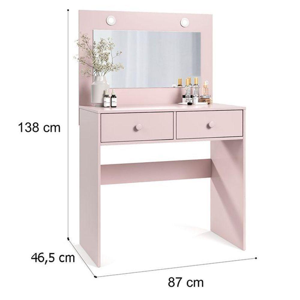 Penteadeira Camarim Maia Rose - Luapa Móveis - 4