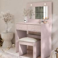 Penteadeira Camarim Maia Ambiente Rose - Luapa Móveis - 2