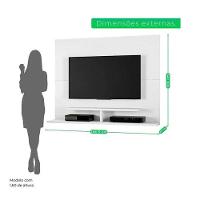 Painel Sion Para Tv Até 56 Jcm Movelaria - Branco - 3