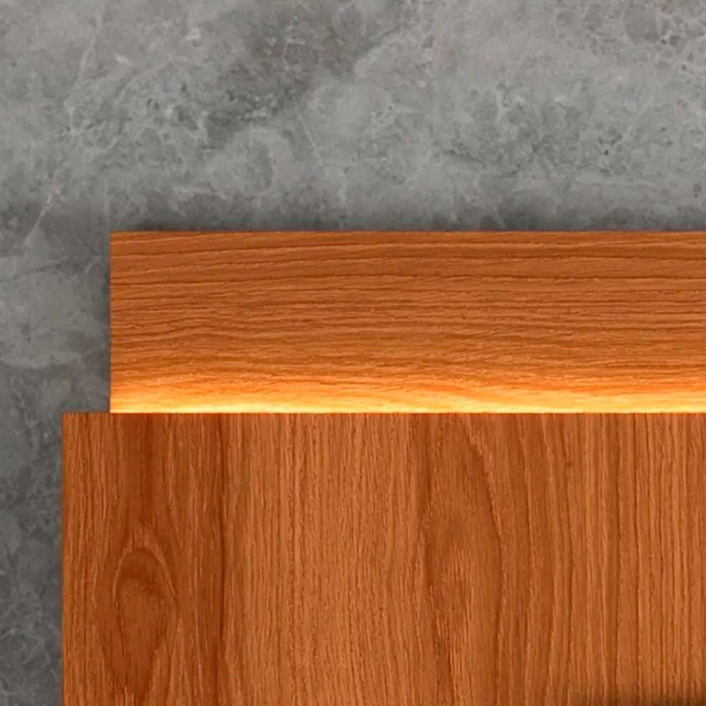 Painel Para Tv De Até 75 100% Mdf Com Led Maraco 2.0 Jequitiba - 4