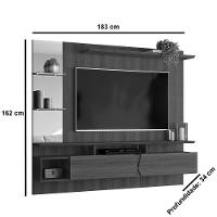 Painel Para Tv De Até 55 2 Portas Illume Jequitiba