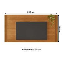 Painel Para Tv Até 70 Trunfo Jcm Movelaria - Cinamomo - 3