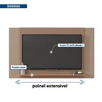 Painel Extensível Para Tv Até 65 Polegadas Caemmun Sued/freijo - 5