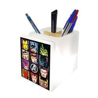 Organizador De Mesa Iluminado Marvel: Heróis Clássicos Para Seu Espaço Inspirador - 3