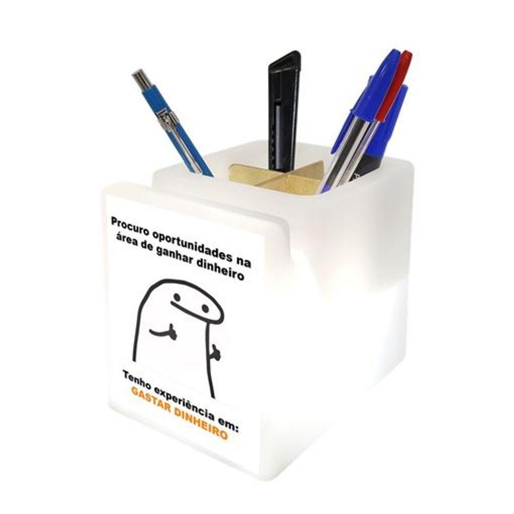 Organizador De Mesa Iluminado Com Led - Estilo E Praticidade Para Escritórios E Estudo - 2