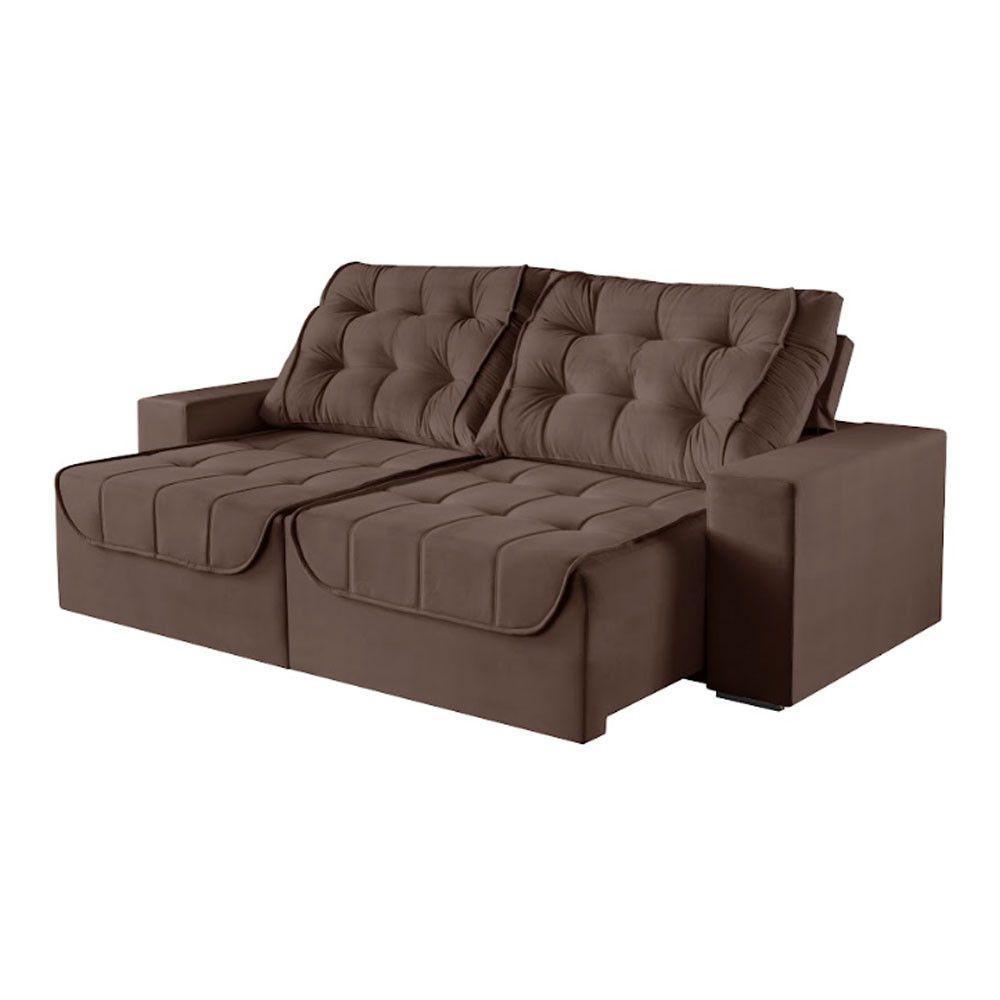 Sofa Martins M-190 02 Md.1.00 - V-211 Marrom - 1