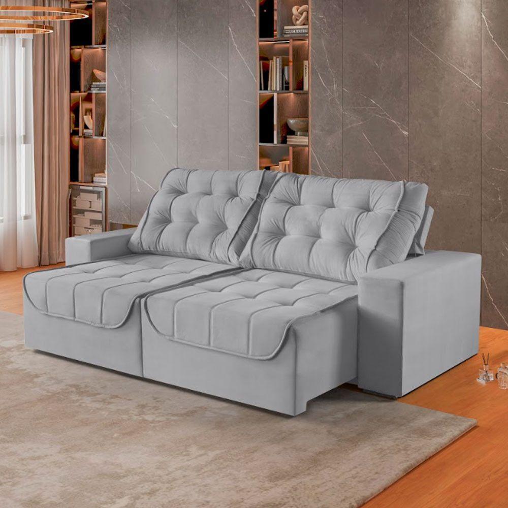 Sofa Martins M-190 02 Md.1.00 - V-211 Cinza - 2