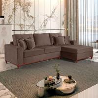 Sofa Martins M-187 Canto - V-211 Marrom - 2