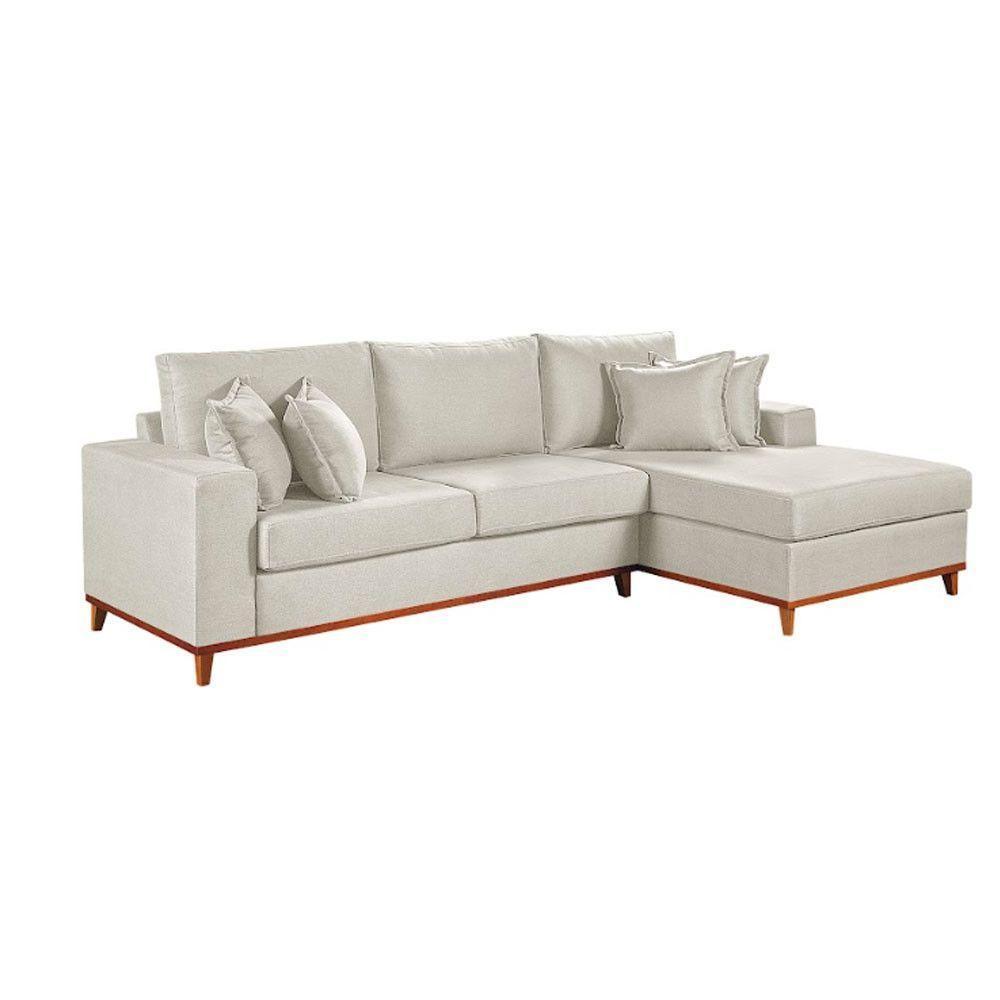 Sofa Martins M-187 Canto - B-330 Linho Creme - 1