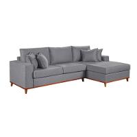 Sofa Martins M-187 Canto - B-330 Linho Cinza - 1