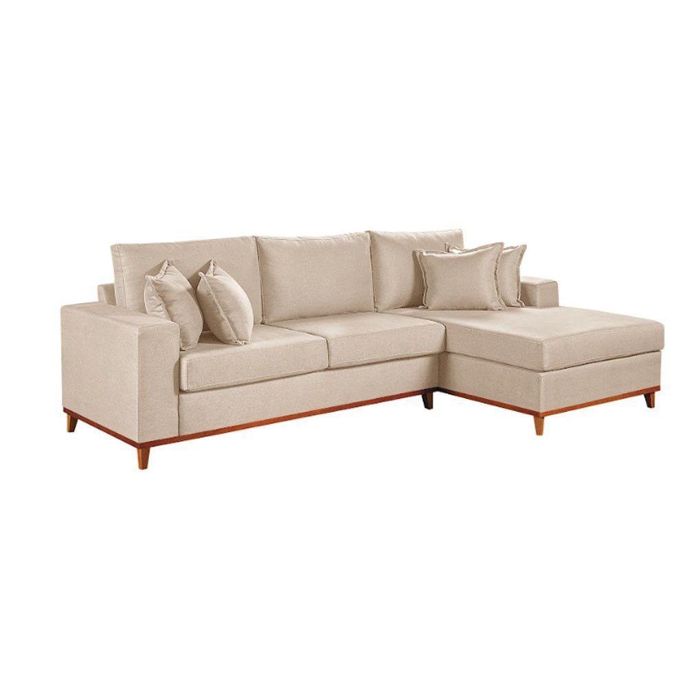 Sofa Martins M-187 Canto - B-330 Linho Bege - 1