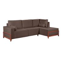 Sofa Martins M-186 Canto - V-211 Marrom - 1