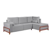 Sofa Martins M-186 Canto - V-211 Cinza - 1