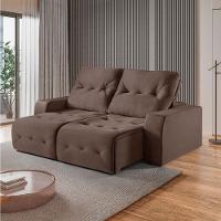 Sofa Martins M-185 02 Md.80 - V-211 Marrom - 2