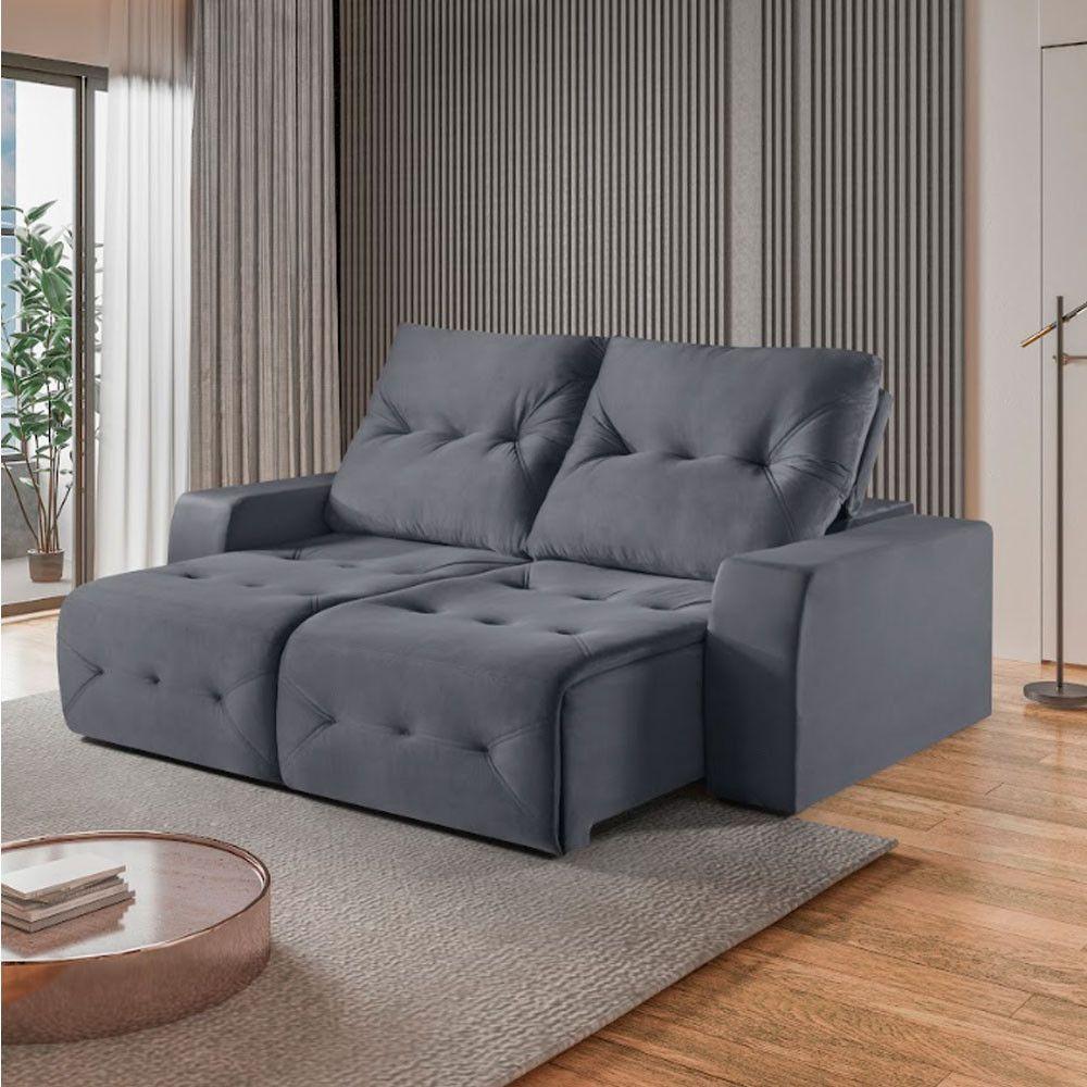 Sofa Martins M-185 02 Md.1.00 - V-211 Grafite - 2