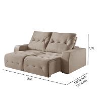 Sofa Martins M-185 02 Md.1.00 - V-211 Bege - 3