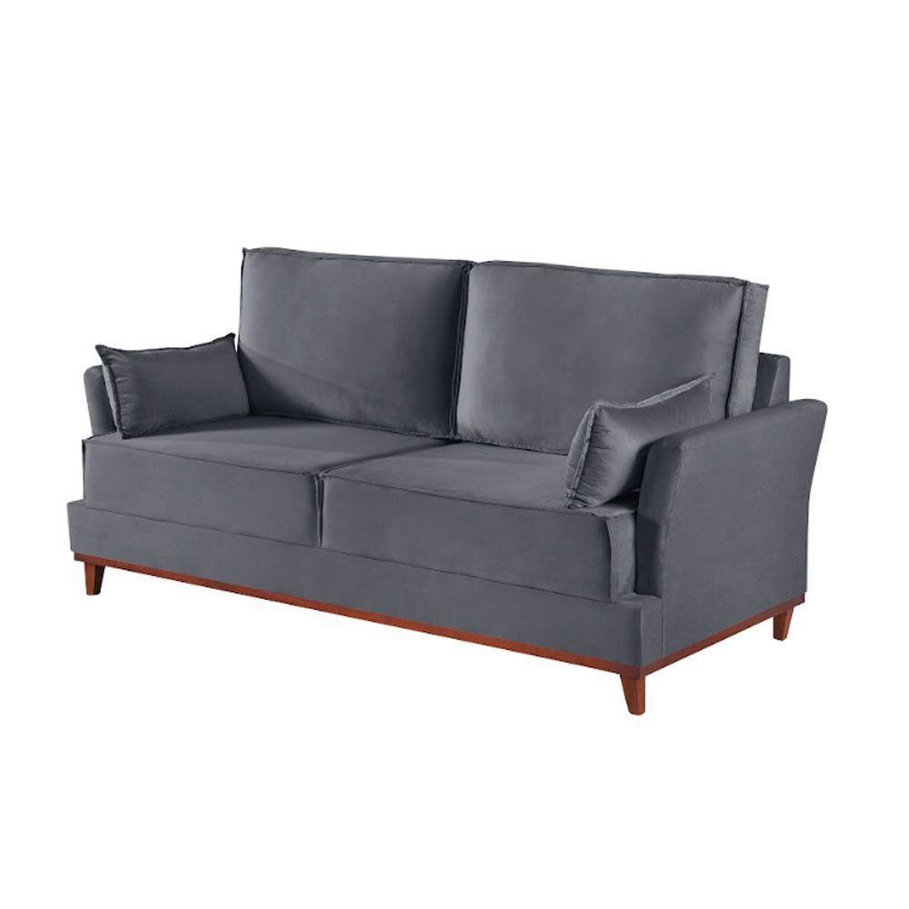 Sofa Living Martins M-189 - V-211 Grafite - 1