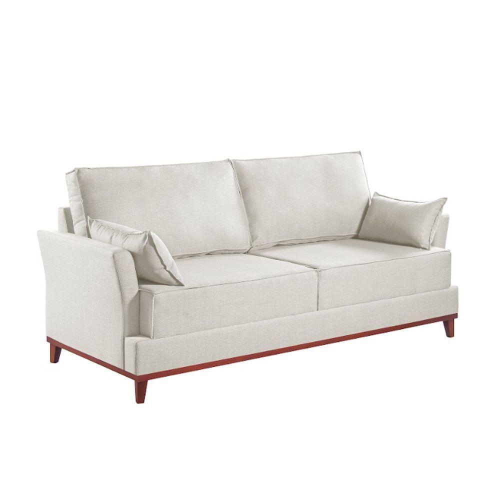 Sofa Living Martins M-189 - B-330 Linho Creme - 1