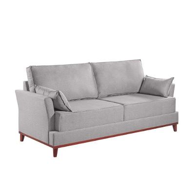 Sofa Living Martins M-189 - B-330 Linho Cinza