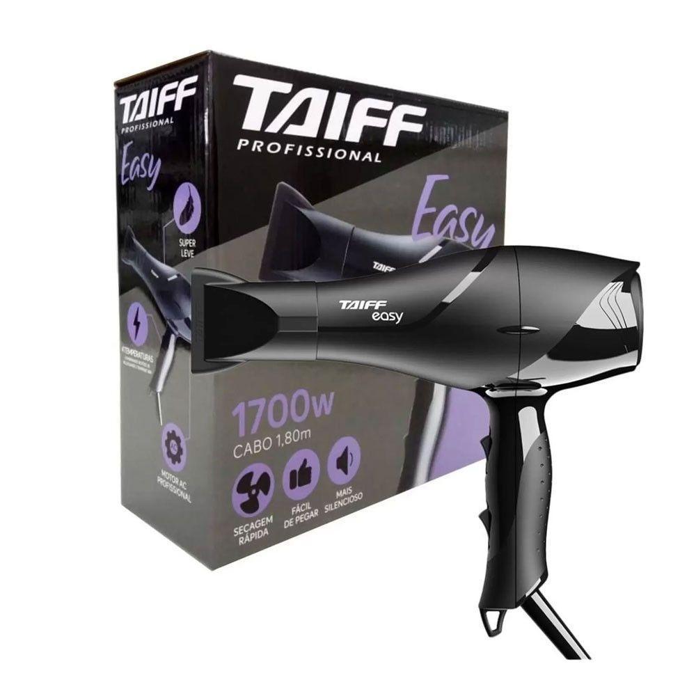 Secador De Cabelo Easy 1700W Taiff Preto 110V - 3