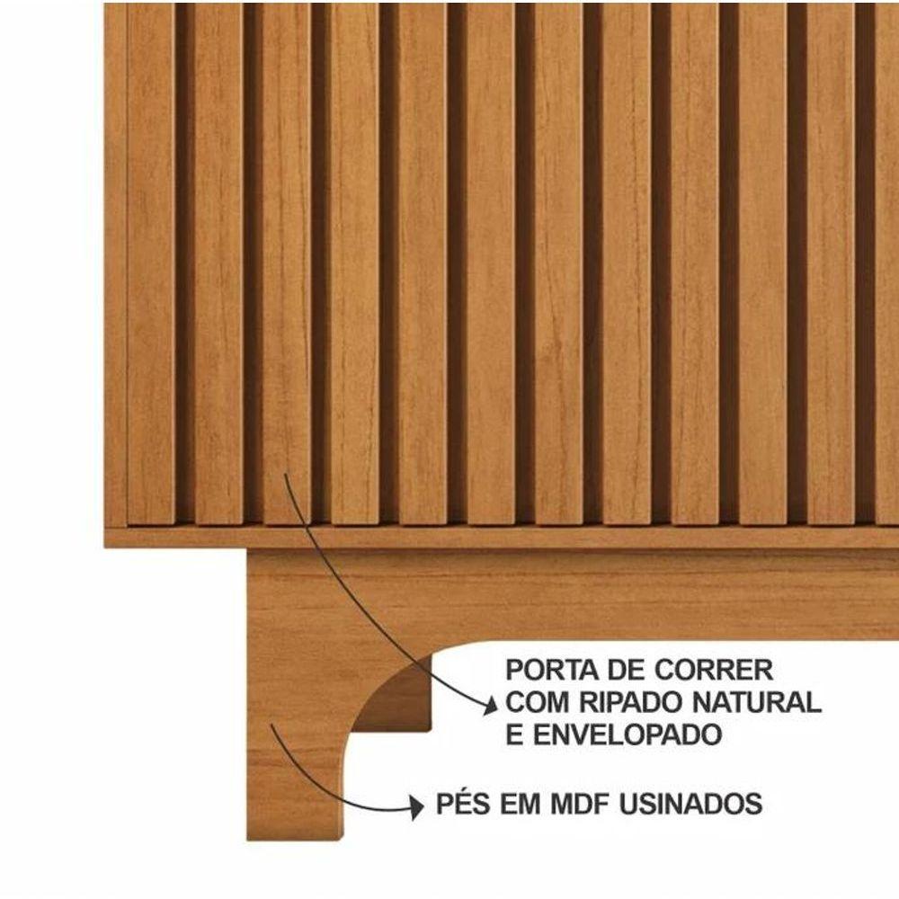 Rack Sereno Para Tv Até 70 Jcm Movelaria - Cinamomo - 5
