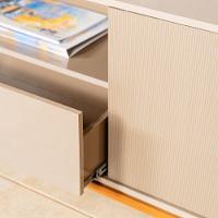 Rack Bancada Para Tv Até 55 Polegadas Mondrian Caemmun Sued/freijo - 7