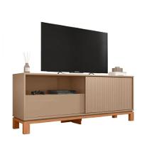 Rack Bancada Para Tv Até 55 Polegadas Caemmun Sued/freijo