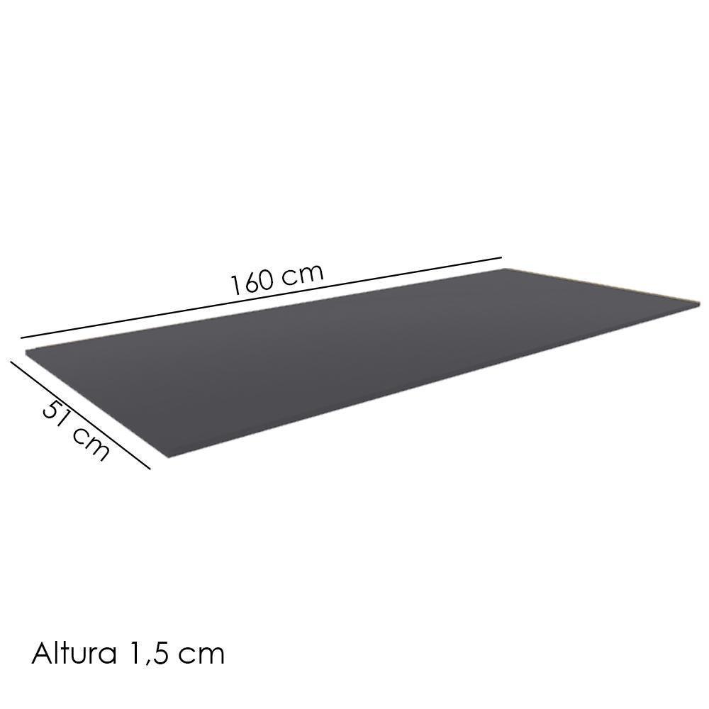 Tampo Para Balcão 160 Cm Cinza Reajl Moveis - 2