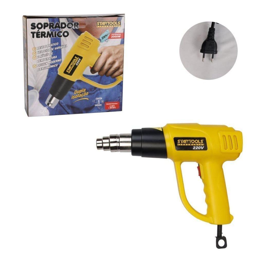 Soprador Térmico 2000w Com Bico Removível Profissional 220v - 3