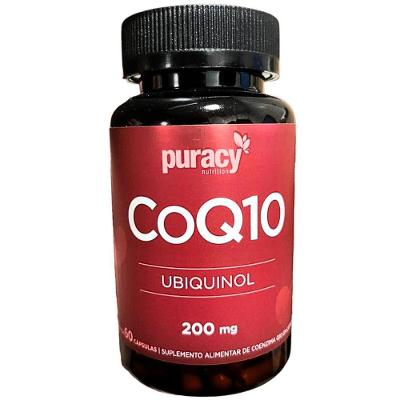 Coenzima Q10 Ubiquinol Energia Disposição Vitalidade 60 Caps Sabor Original