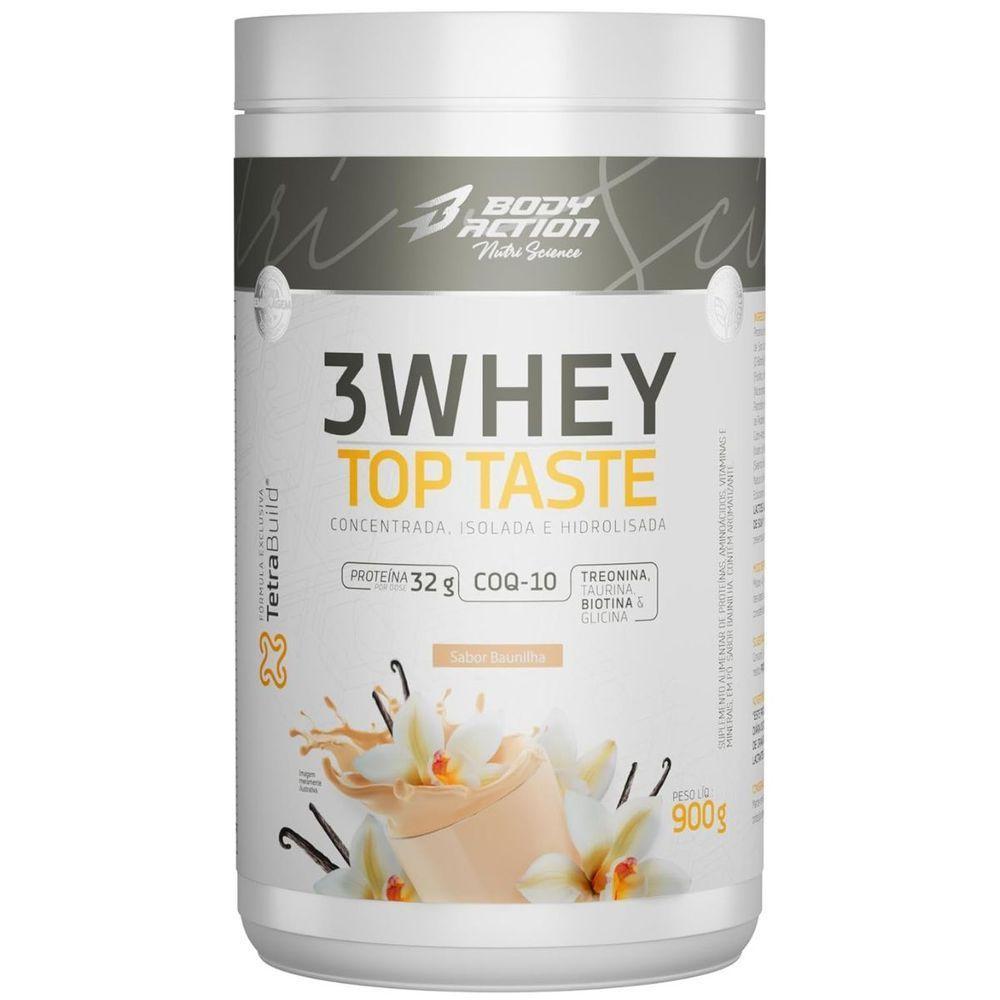 Kit Whey Protein 3w + Creatina Monohidratada 300g Combo Sabor Baunilha - 2
