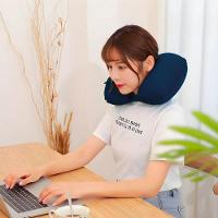 Travesseiro Almofada Pescoço Inflável E Portátil Viagem