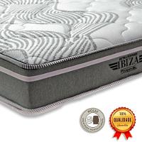 Cama Box Solteiro Bege Colchão Ibiza Molas Vstore 78x188x22 - 3