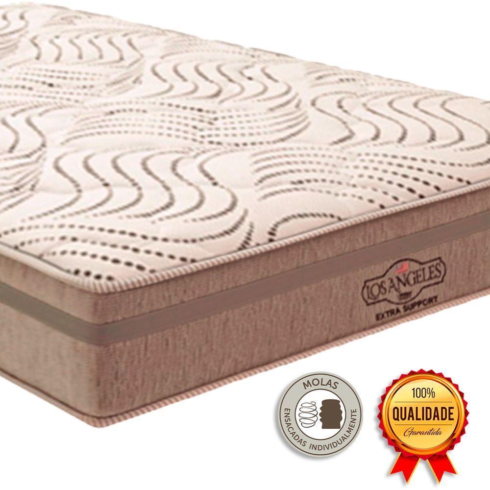 Cama Box Viúvo Preto E Colchão Los Angeles Molas Vstore - 3